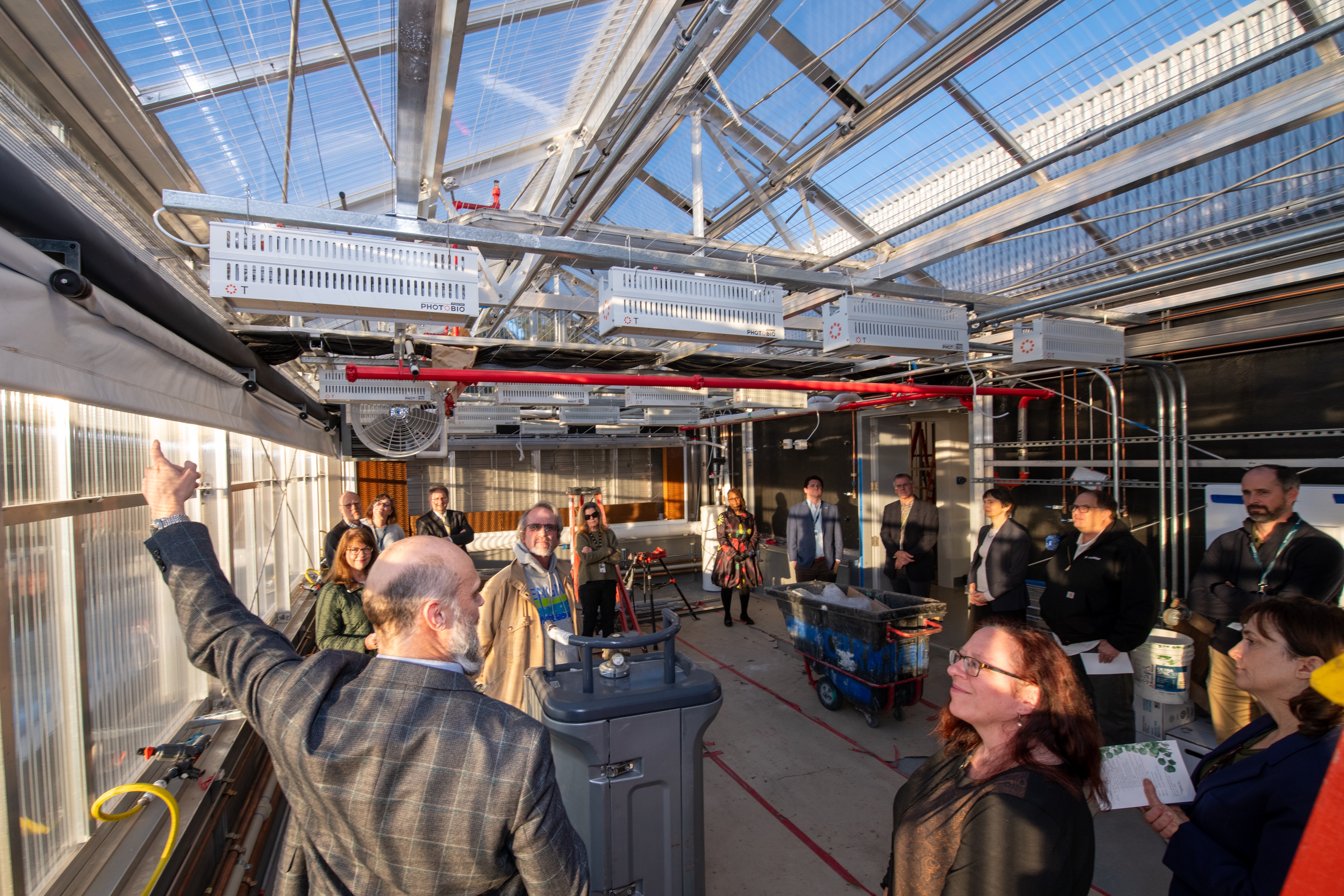 Tour of the facility
